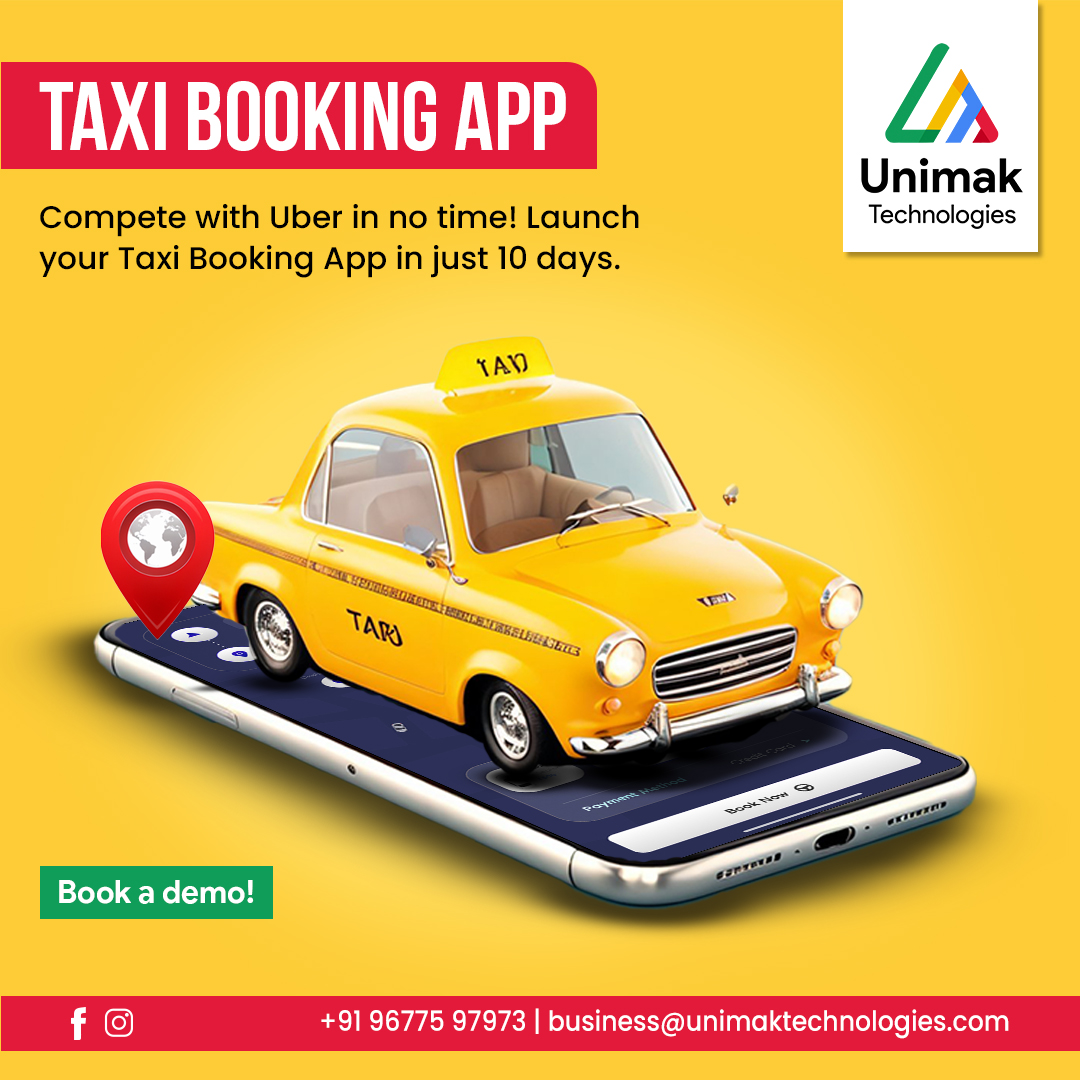 Uber Clone App | Launch Your Own On-Demand Taxi Booking App